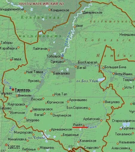 Ишим какой район. Карта автодорог Тюменской области. Карта дорог Тюменской области. Г Ишим Тюменская область на карте. Ишим Тюменская область на карте России.