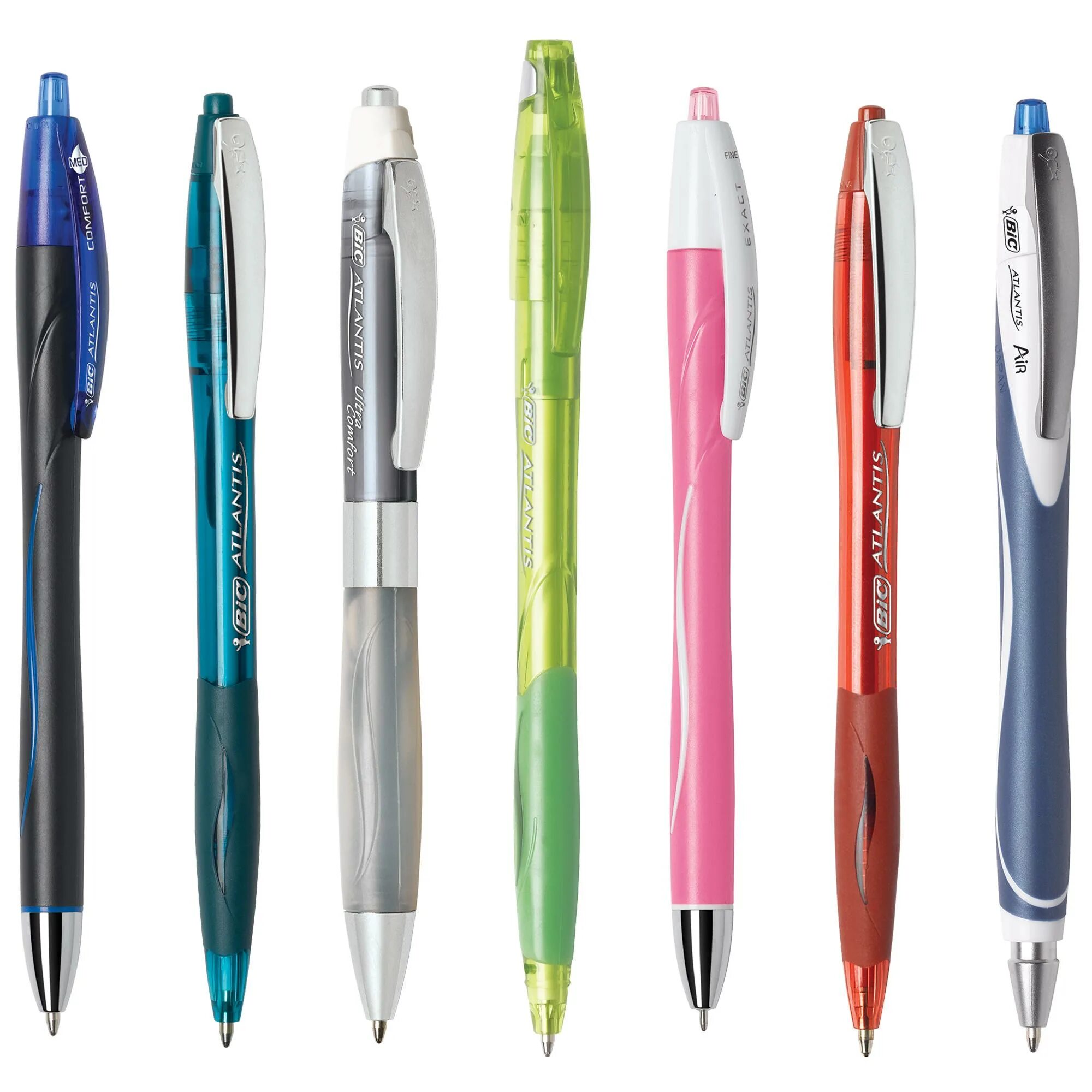 Шариковые ручки BIC. Ручка БИК Атлантис. Ручки Berlingo Retractable Ball Pen. Ручка шариковая 4-х цветная BIC. Ballpoint pen