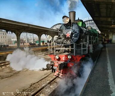 Ретро поезд фото