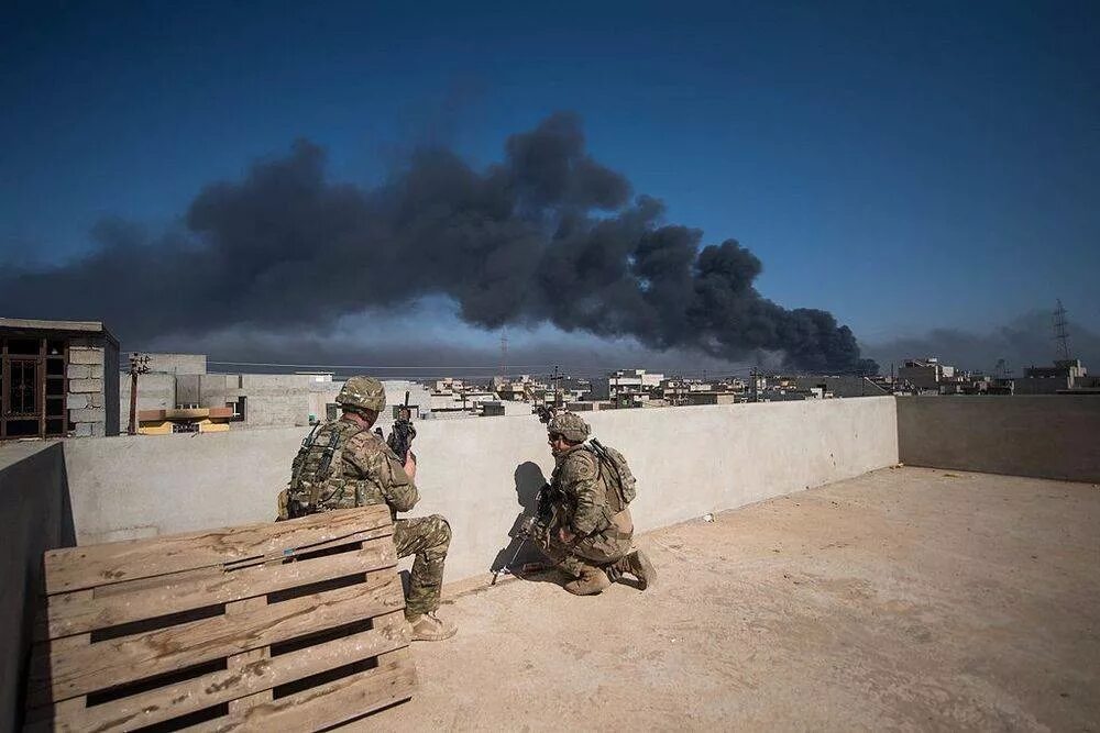 82 Airborne Division в Ираке. Военная база Таджи в Ираке. Нападение на военную базу