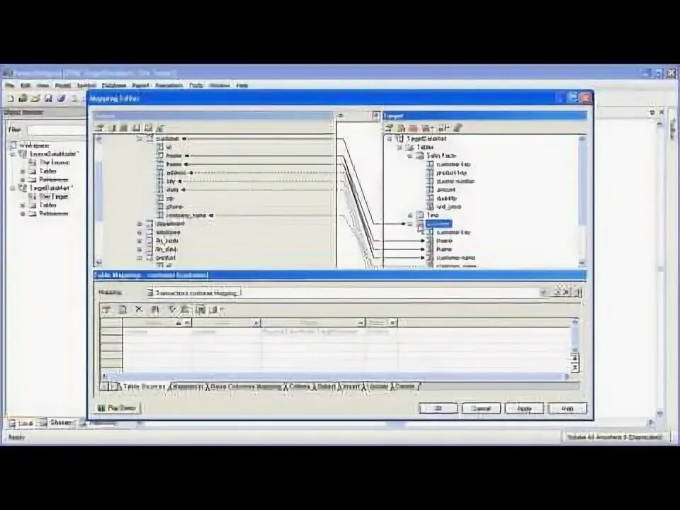Mapping editor. Sap powerdesigner documentation. powerdesigner mapping report. powerdesigner viewer экспорт в excel.