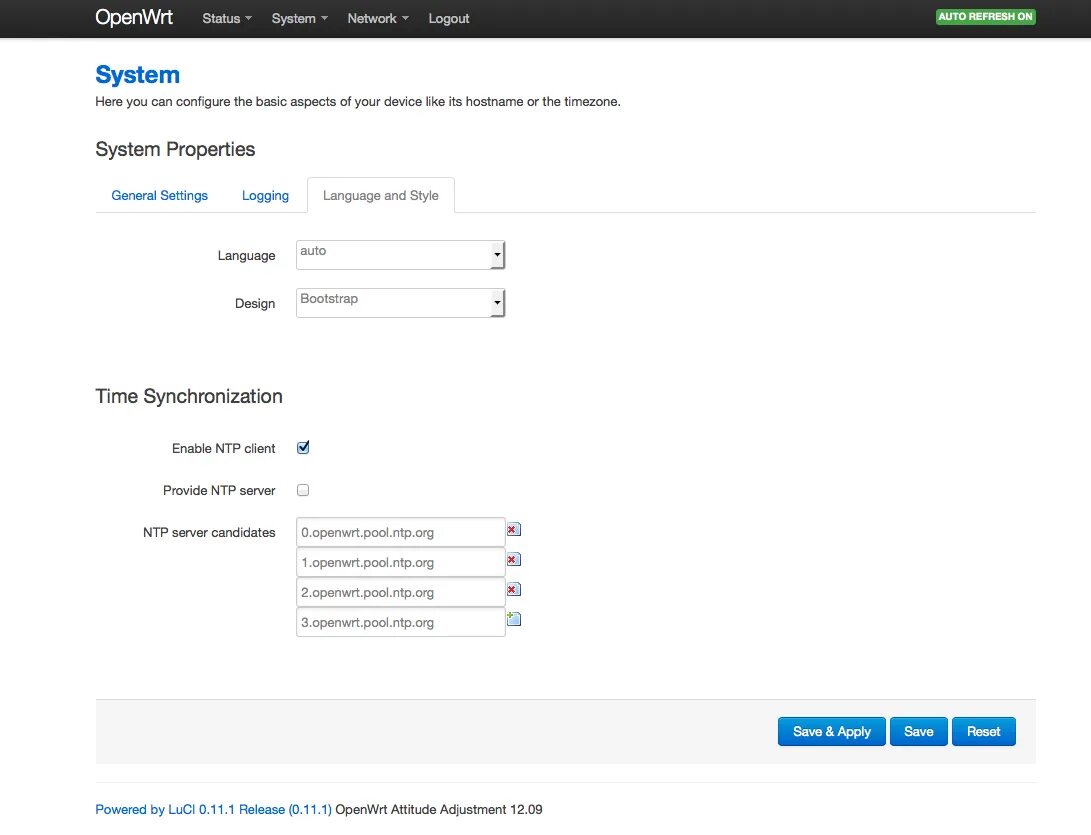 OPENWRT. OPENWRT Bootstrap. OPENWRT Nextcloud.