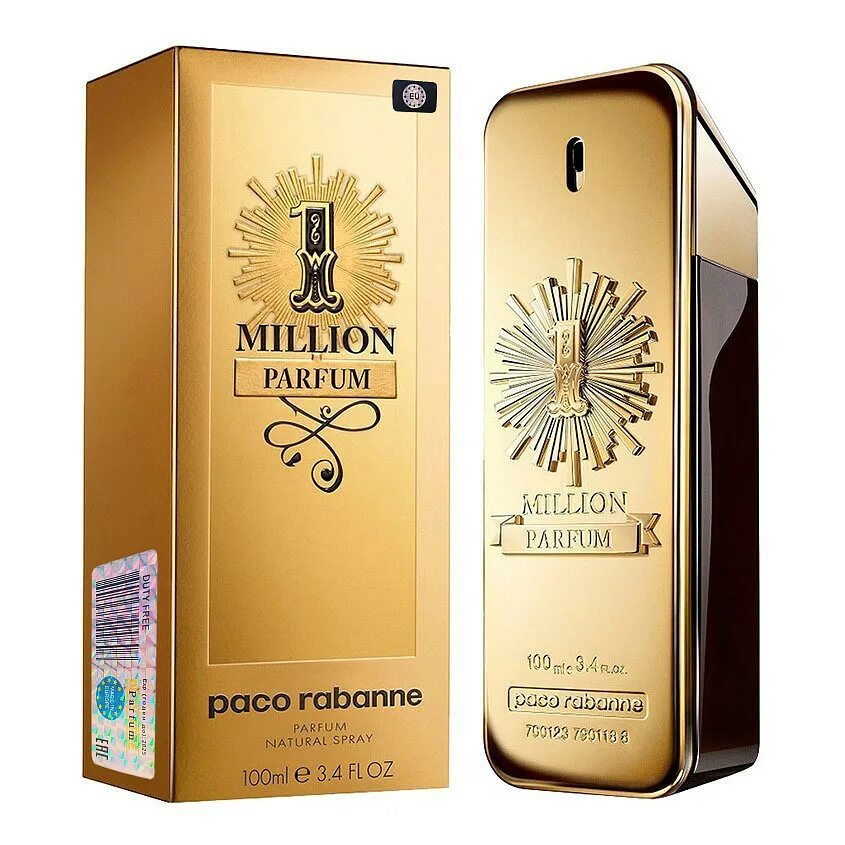 Пако рабан миллион мужские. Paco rabanne 1 million мужской. paco rabanne 1 million 100ml. духи пако рабан ван миллион. paco rabanne one million 100 ml.
