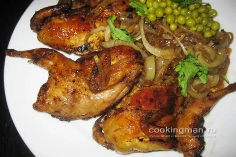 Вкусные перепела на сковороде