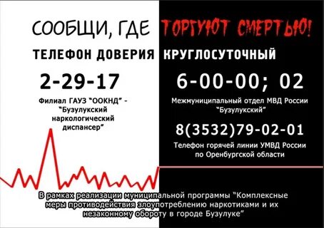 Телефоны г бузулук