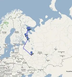 Кемь мурманск расстояние на машине
