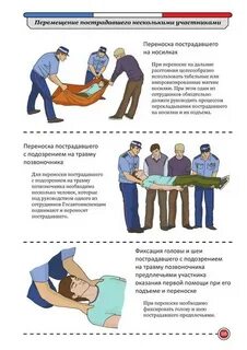 Пострадавших с какими травмами допускается перемещать волоком