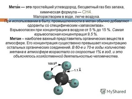 Ch4 газ