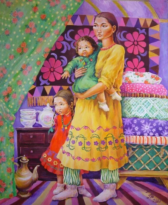 Мусульманка с ребенком. Мама на узбекском. Дети дауны с родителями. Узбекская мать. Новорожденный узбекский ребенок.