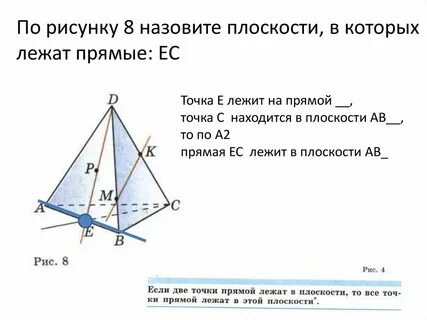 Лежит точка в горизонтальной плоскости