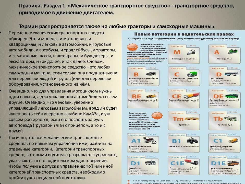 Категории транспортных средств. Категории механических транспортных средств. Категории ТС презентации. Категории и подкатегории транспортных средств презентация.