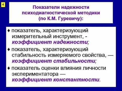 Типы надежности