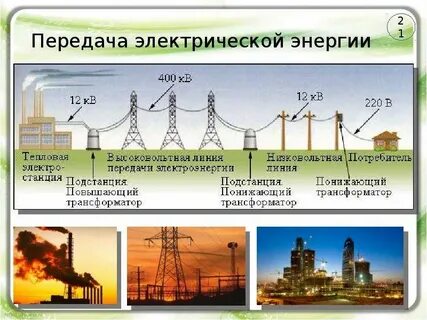 Пример использования электрической энергии в организме