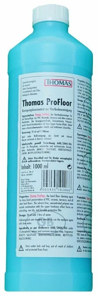 Чистящее средство для пылесосов. Концентрат Thomas Protex 500мл. Концентрат Thomas PROFLOOR. Шампунь для моющего пылесоса Thomas.