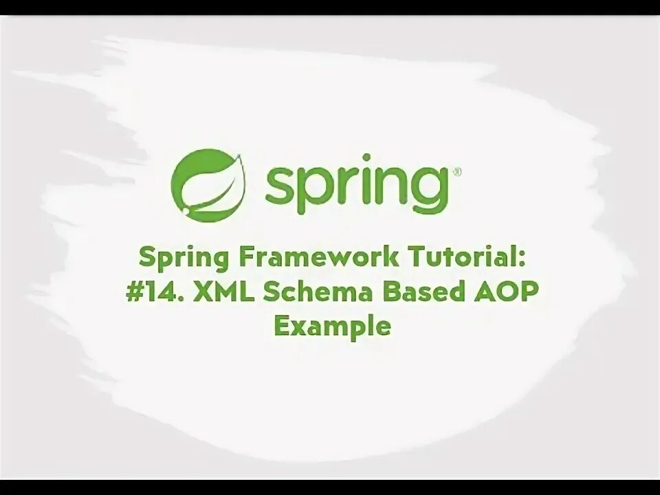 Spring aop