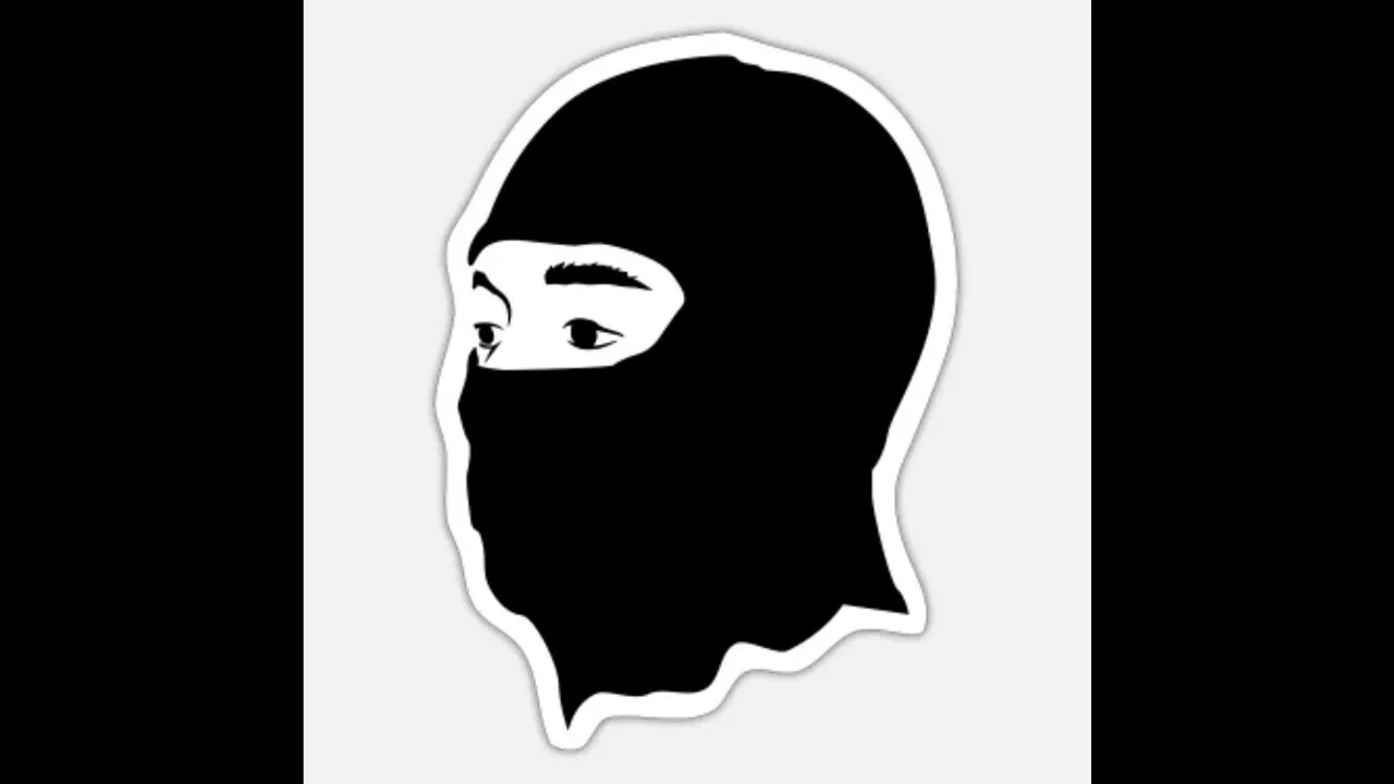 Балаклава логотип. Наклейка балаклава. балаклава трафарет. человек в балаклаве вектор.