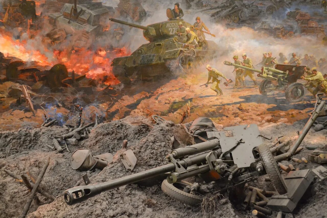 огненная дуга: курская битва 5июля-23августа 1943 г. курская битва 1943. великая отечественная война битва курская битва. битва под курском 1943. диорама курская битва музей победы.