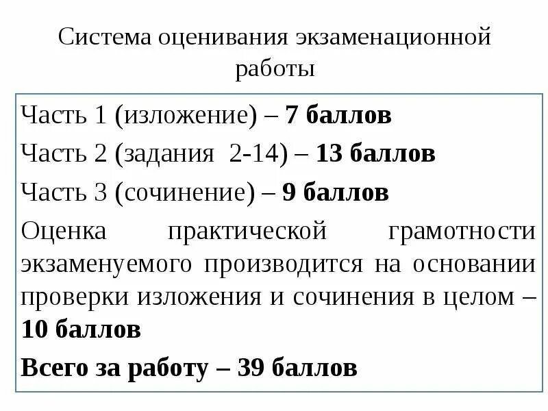 Сколько можно получить баллов за изложение огэ. Система оценивания экзаменационной работы:. ОГЭ русский язык баллы за изложение. Сколько баллов за изложение и сочинение. Система оценивания экзаменационной работы по русскому языку.