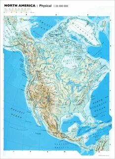 Северная америка атлас карта