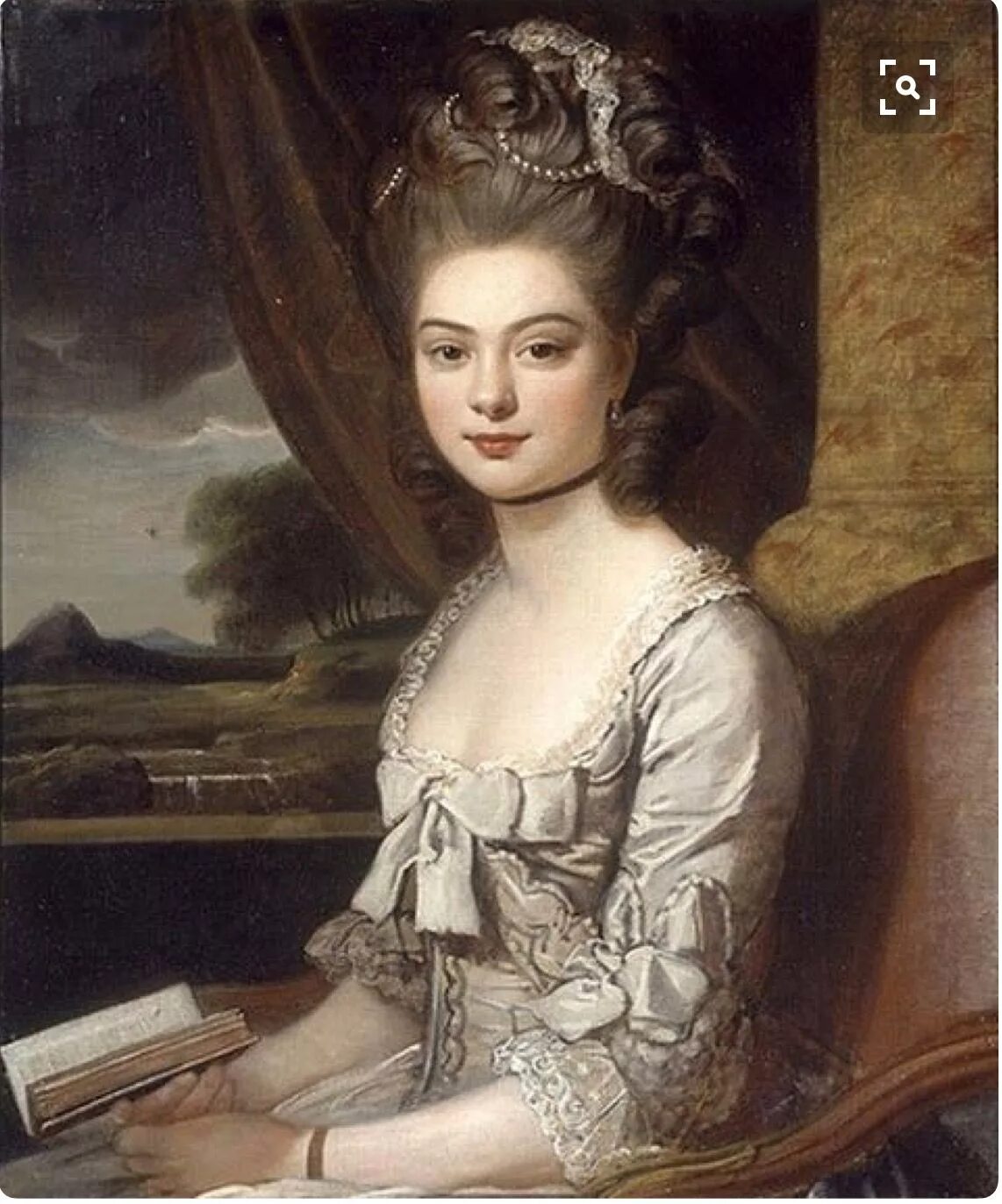 Натаниэль данс-Холланд. Портрет леди Фрэнсис Финч. Портрет Мисс Хилл, 1770 год. Кем петру являлась женщина изображенная на портрете