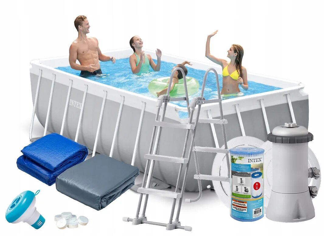 Бассейн intex 26788. 26788 intex. 26790 intex. intex prism frame 26790. бассейн 400х200х100см.