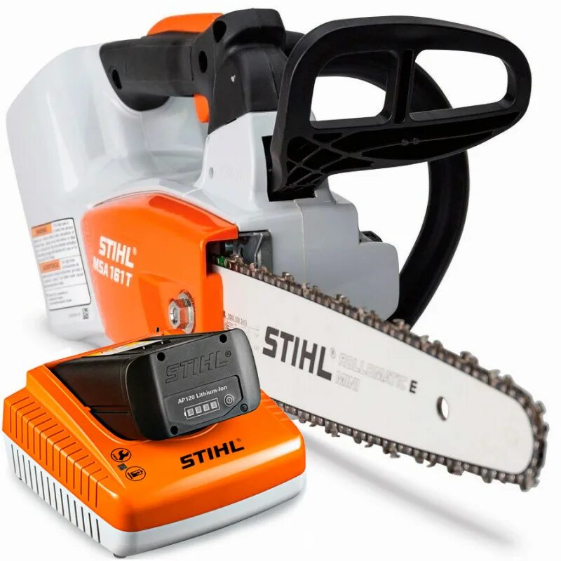 Бензопила штиль недорого. Штиль 161т. Цепная пила Stihl MSA 160t. Кила цпая аккумуляторая штиль. Цепная электрическая пила Stihl MSA 160 T-0.