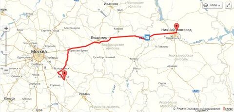 Сколько по времени ехать в нижний новгород