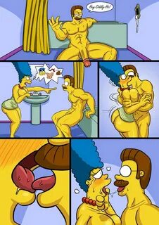 Horny Marge Simpson and Ned Flanders in Your Cartoon Porn gallery. 