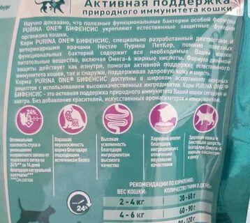 Таурин в корме для кошек