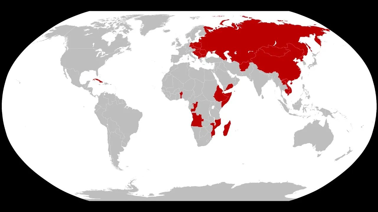Карта коммунистических стран 20 века. Коммунистическое государство. Карта коммунизма в мире.