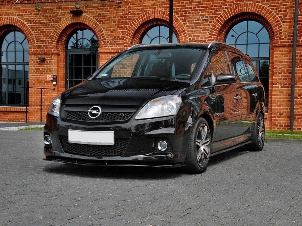 Opel Zafira b OPC. Опель Зафира OPC. Бампер Opel Zafira b OPC. Сплиттер Опель Зафира б.