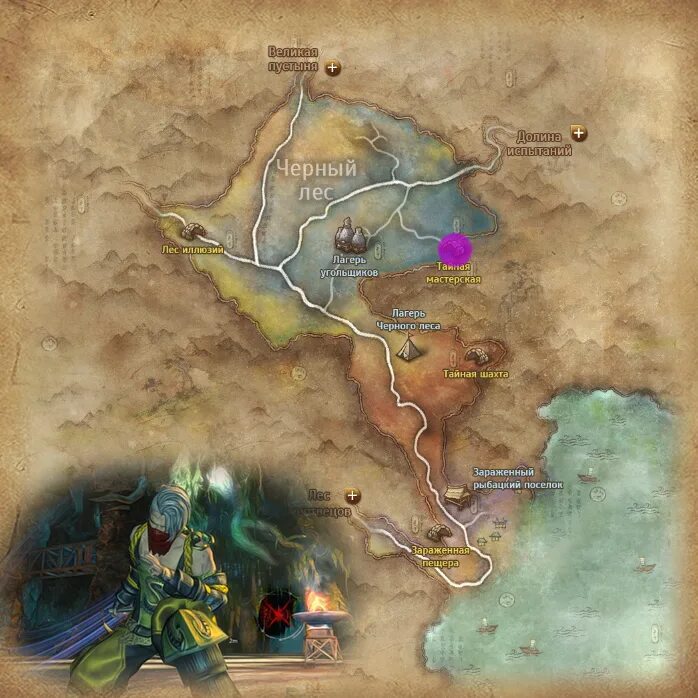 Хонами карты. Обливион Велке на карте. Озеро полумесяца Blade and Soul. Карта бнс. Карта Великой пустыни.