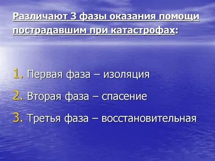 Фаза изоляция