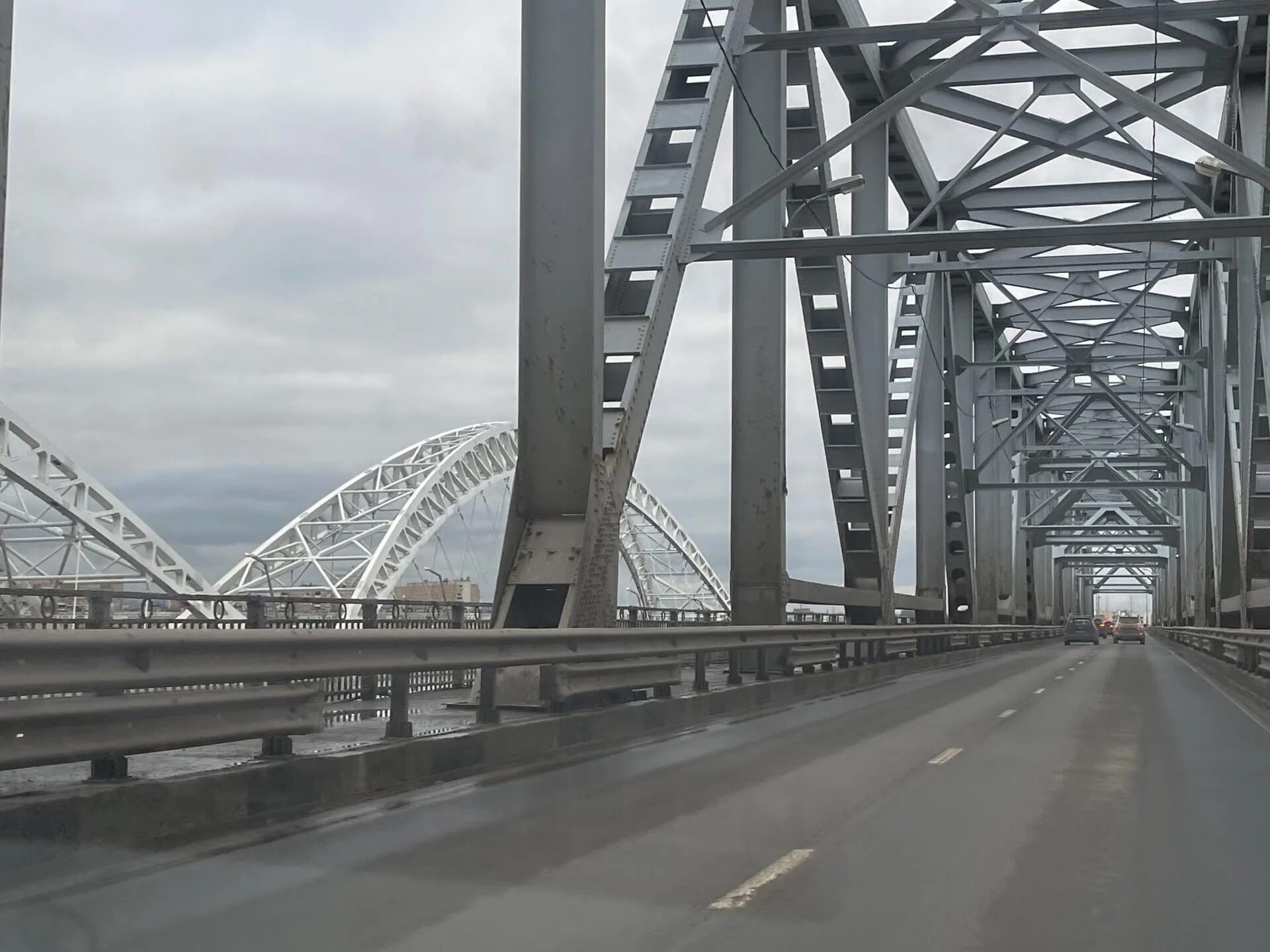 Движение через борский мост