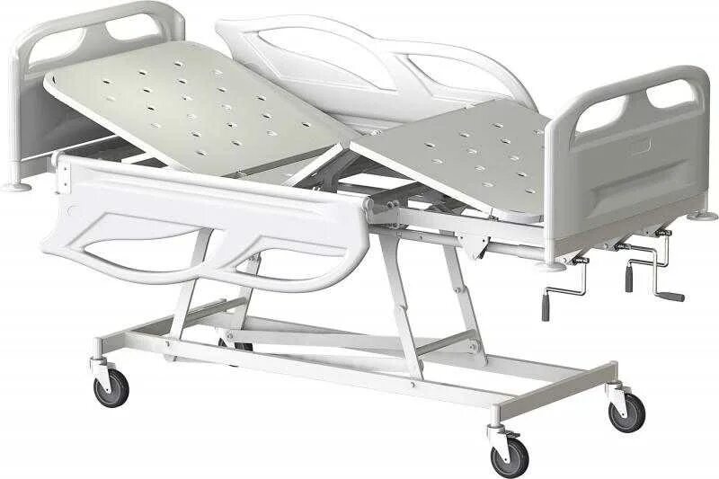 Кровать медицинская функциональная ERGOFORCE M2 Е-1027 с матрасом