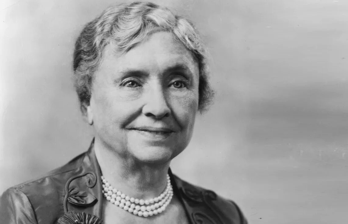 Helen keller imagine a person who