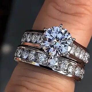 Двойное женское кольцо