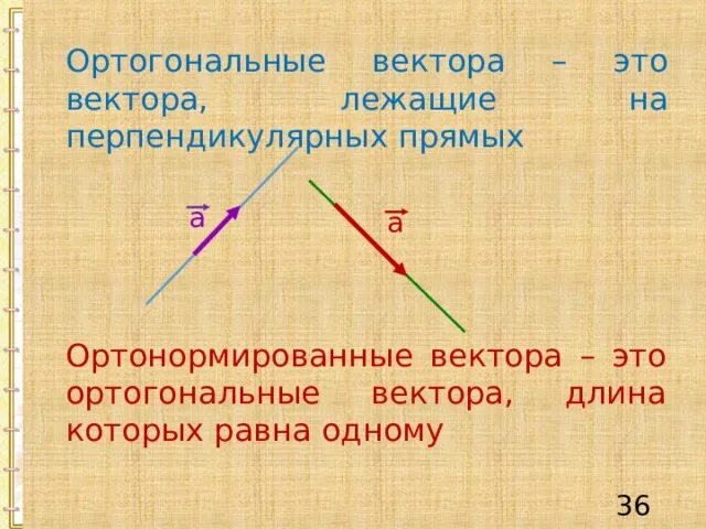 При каком значении х вектора. Ортогональные векторы. Ортогональность векторов. Признак ортогональности двух векторов. Два ортогональных вектора.