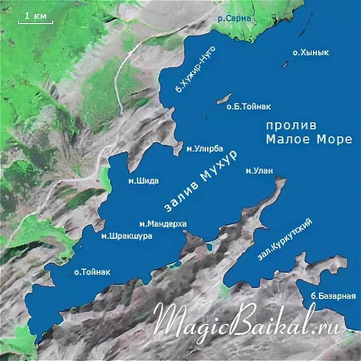 Где находится байкальское море