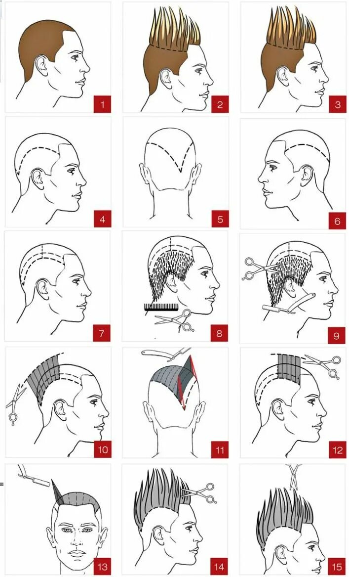 Стрижки полубокс пошагово. Технология стрижки полубокс схема. Схема мужской стрижки машинкой полубокс. Андеркат мужская стрижка схема выполнения. Стрижка полубокс мужская схема выполнения