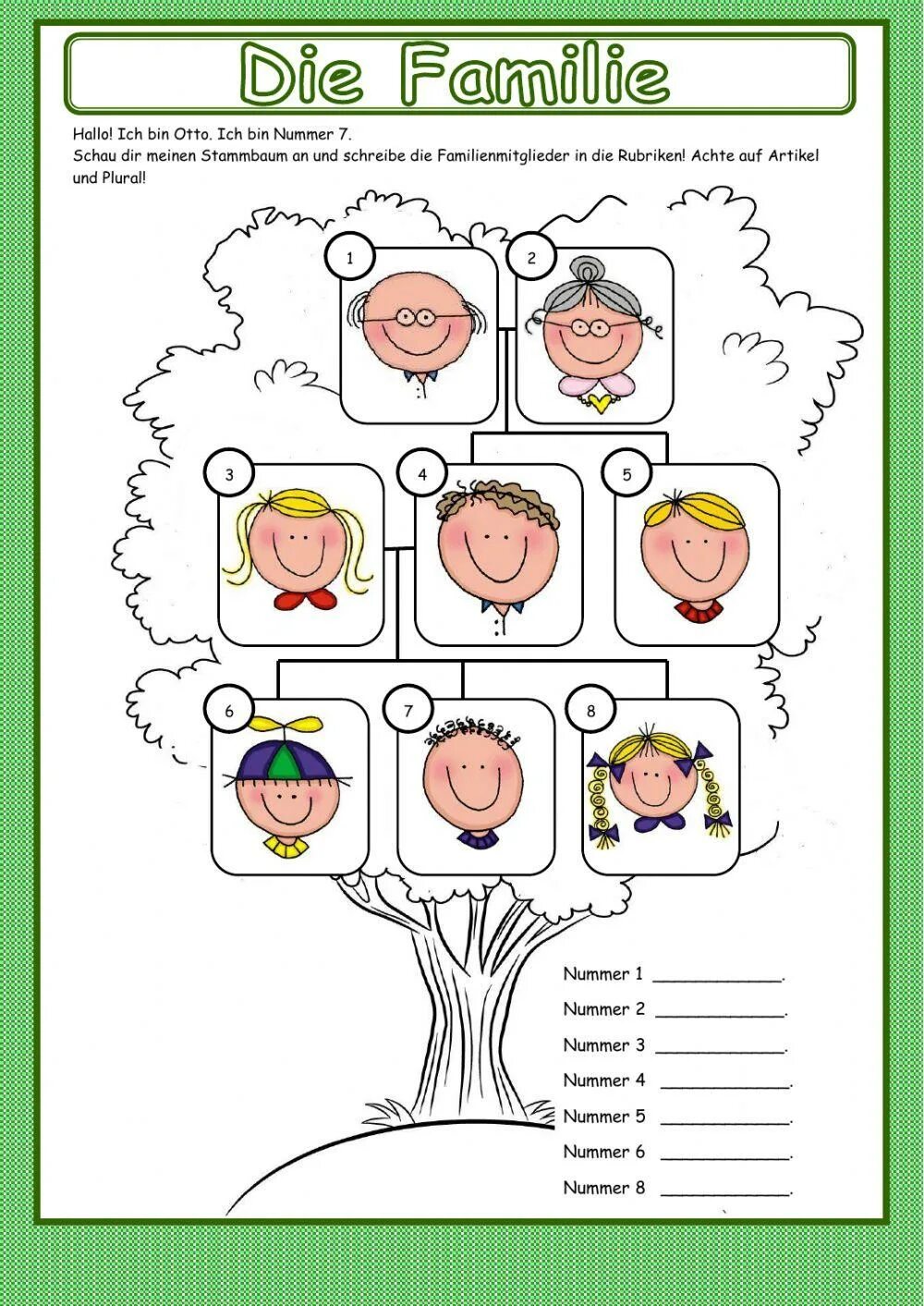 Задания family for kids. Немецкий язык meine familie. Немецкий тест семья. Упражнения по немецкому языку 7 класс бим sport. Немецкий тест семья.