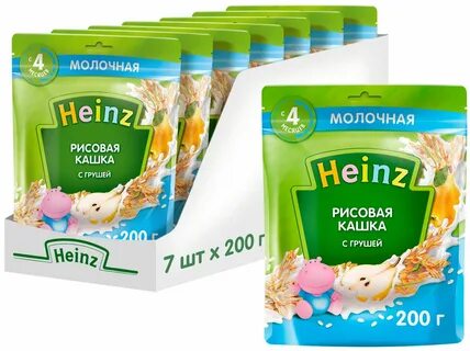 Каша хайнц молочная