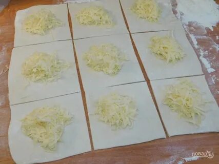 Готовим слойки с сыром