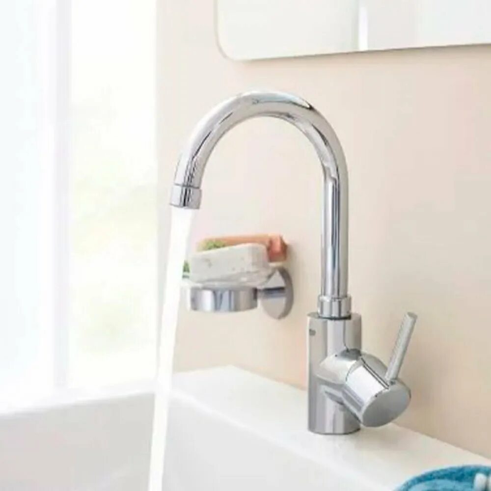 Смеситель для раковины производитель. Смеситель для раковины Grohe Concetto 32629002. Смеситель для раковины Grohe Concetto. Concetto 32629001. Кухонный смеситель Grohe Concetto.