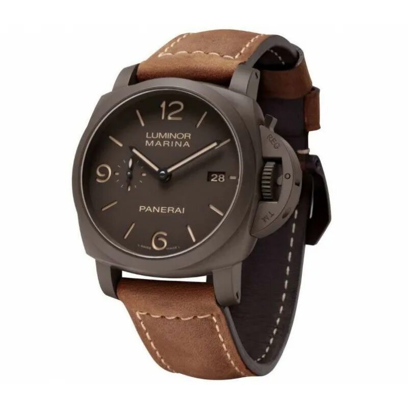 Часы панерай оригинал. Люминор Панерай 1950. Часы мужские Panerai Luminor Marina.