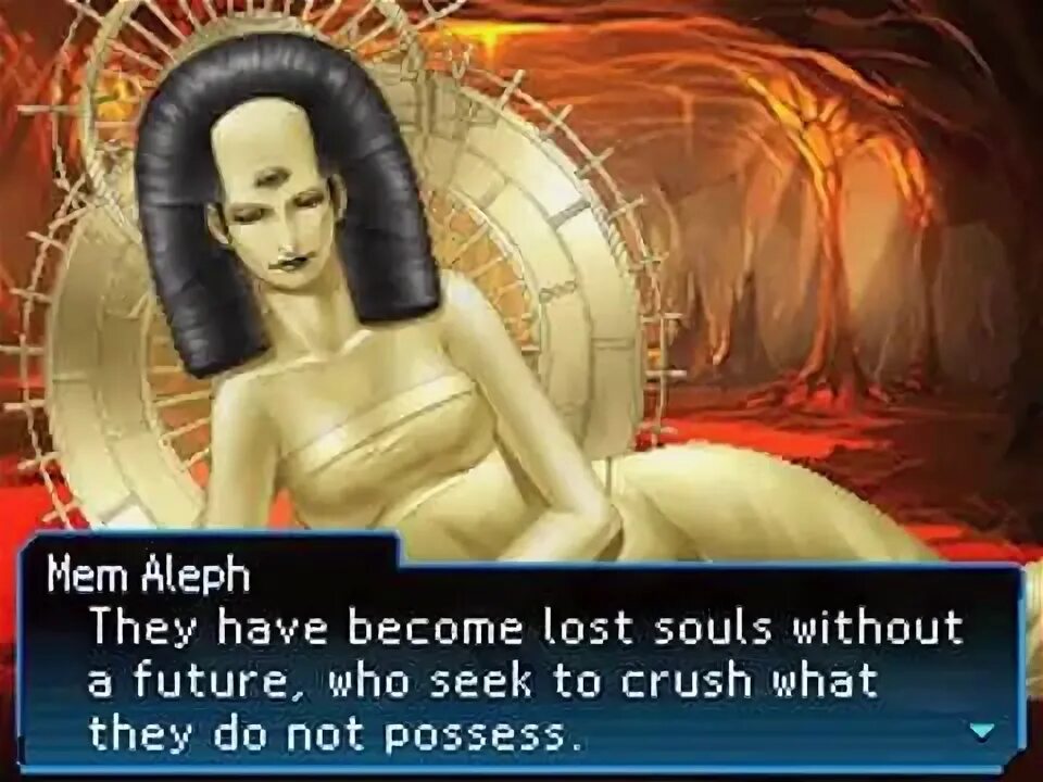 Aleph speed up. Mem aleph. shin megami tensei: strange journey. strange journey jimenez. kozue&#039;s strange journey.