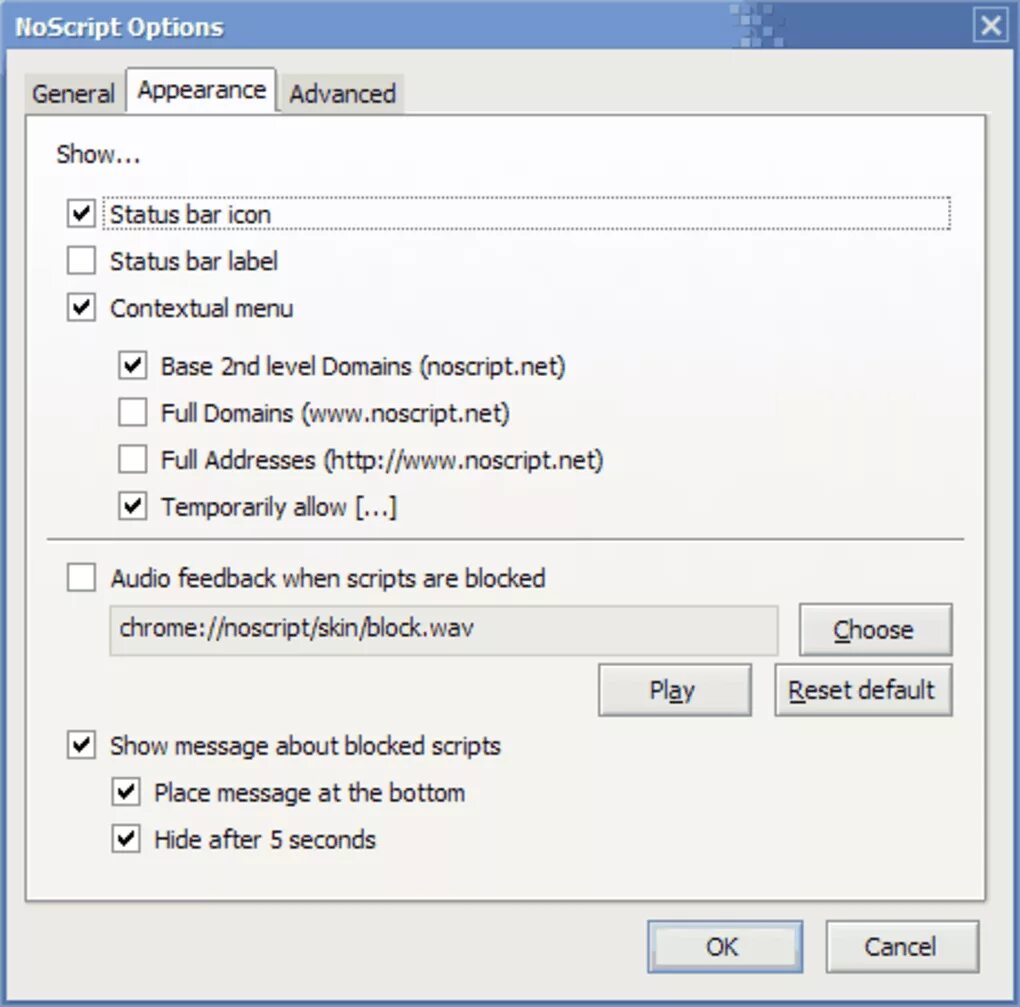 Noscript. Noscript программа. Noscript blocked objects. Advanced options. Script options