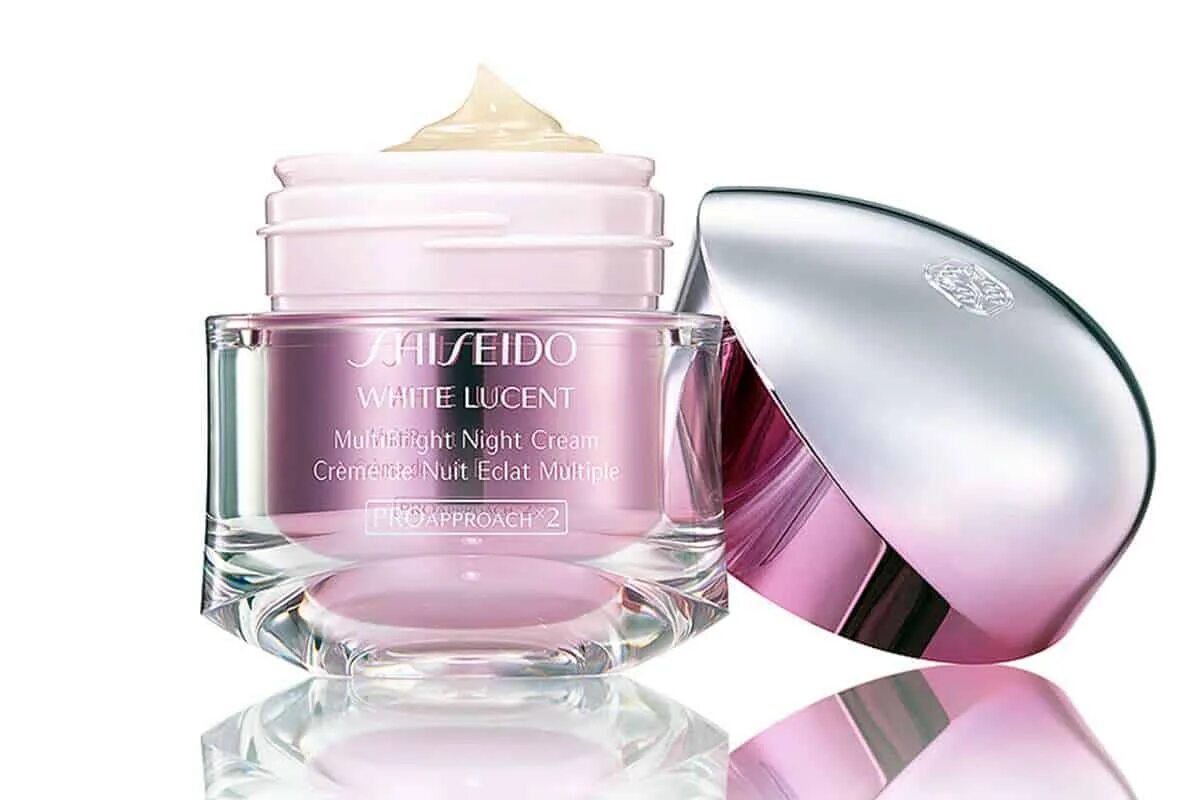 Шисейдо магазин. Шисейдо косметика. Shiseido White Lucent ночная крем-маска. Шисейдо Гранас. Шисейдо косметика купить интернет