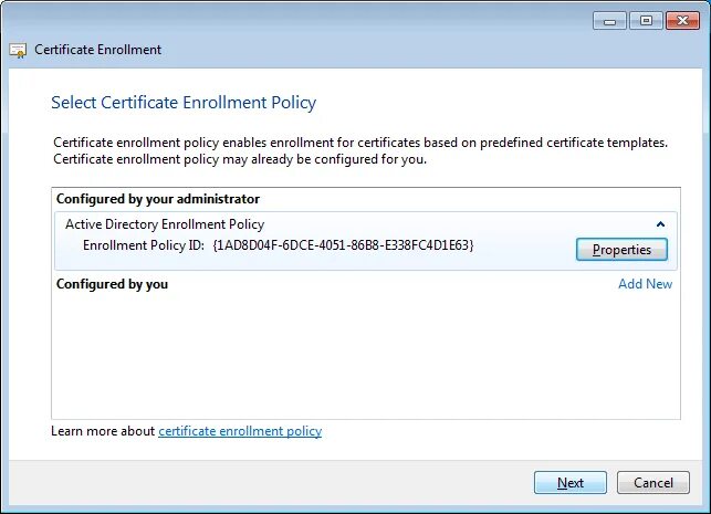 Install certs