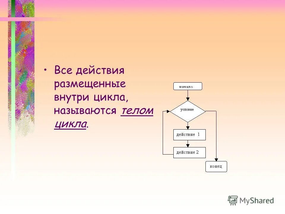 Алгоритмическая структура цикл. Циклическая структура алгоритма. Структура цикла for. Используя цикл for и библиотеку черепашки